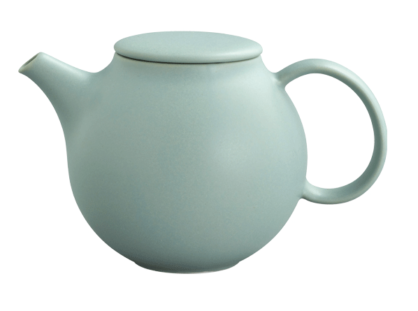 Porcelain Japanese design teapot PEBBLE Kinto SoMo Tea