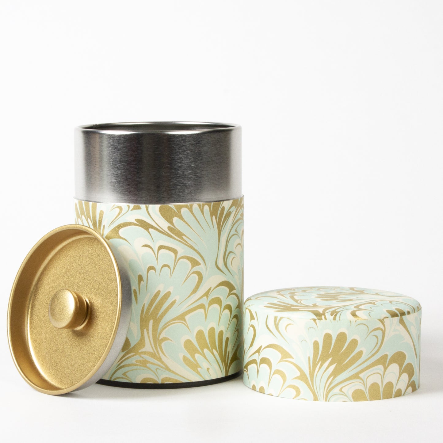 Japanese tea tin Washi paper | SoMo Tea